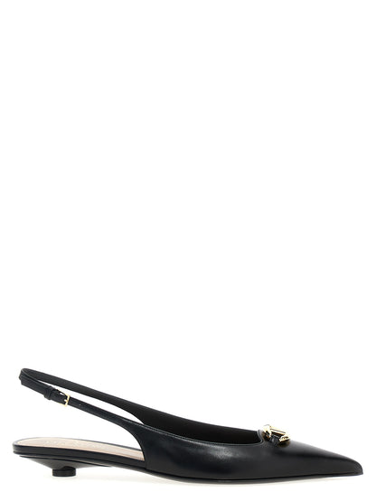 Valentino Garavani 'VLogo' slingback Flat shoes