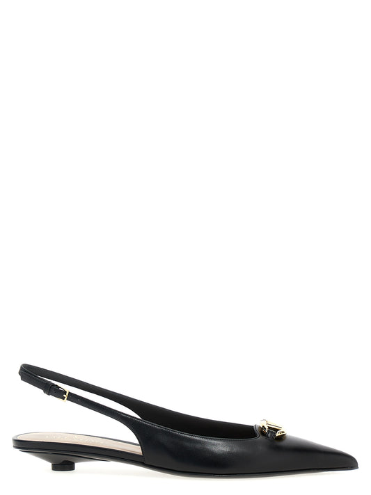 Valentino Garavani 'VLogo' slingback Flat shoes