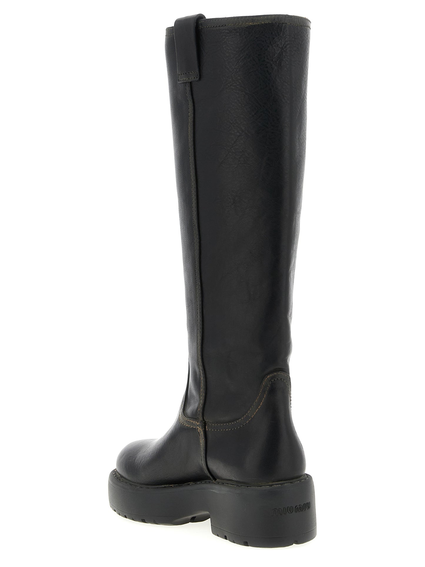 Leather boots Boots, ankle boots