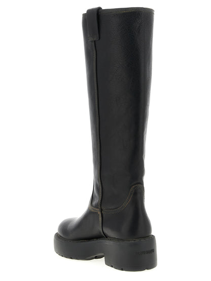 Leather boots Boots, ankle boots