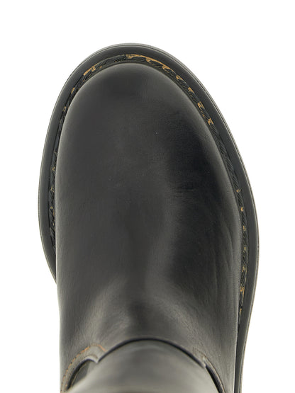 Leather boots Boots, ankle boots