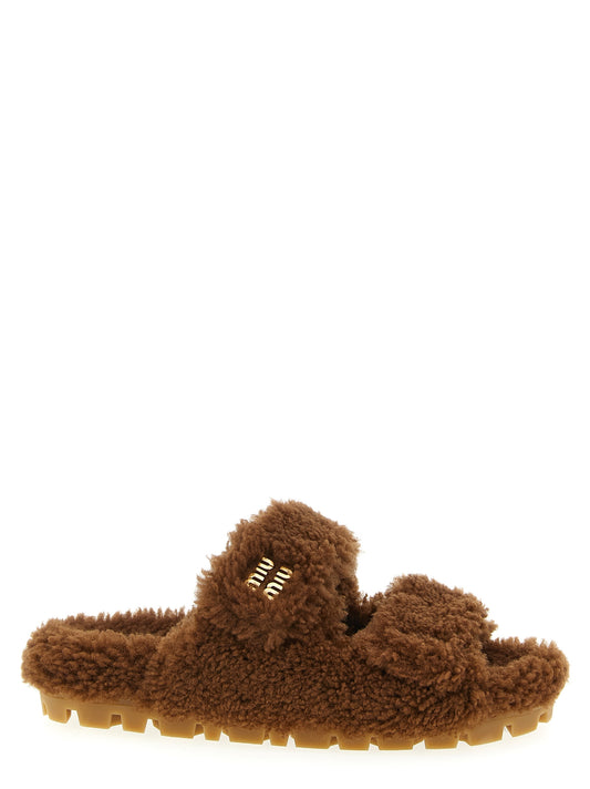 Shearling sandals Sandals