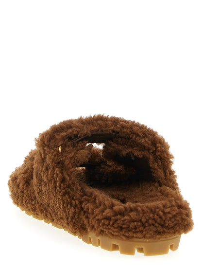 Shearling sandals Sandals