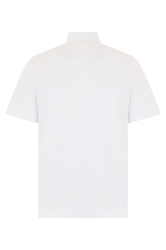 Cotton polo with short sleeves RTW
