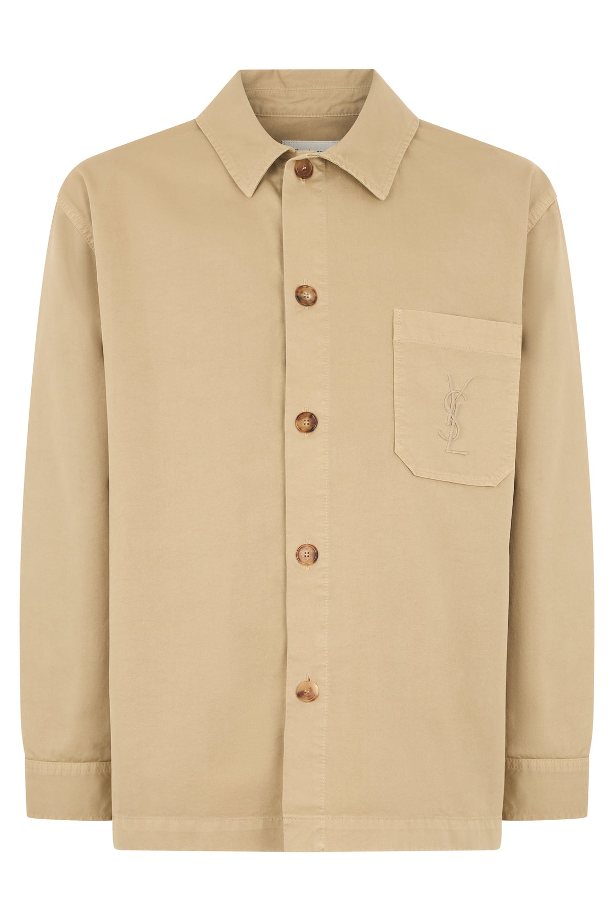Overshirt Cassandre in gabardine with logo RTW
