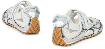 Orbit sneakers in mesh and laminated rubber SHOES