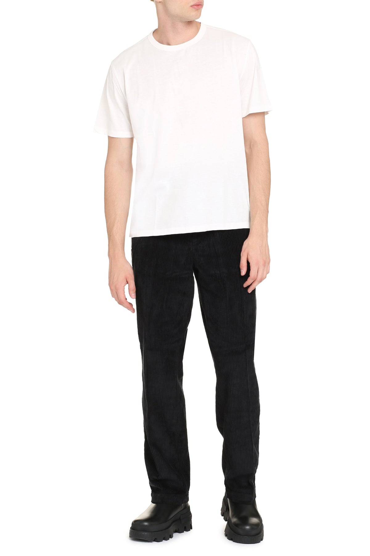 New Box cotton crew-neck T-shirt RTW