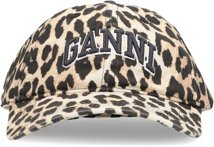 Leopard print cap ACC