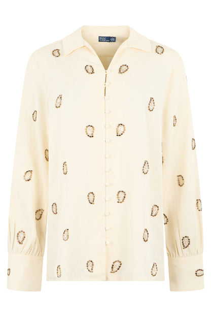 Blouse with beads RTW