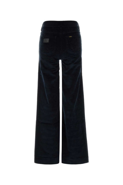 PALAZZO MISTRAL
8104 SHINY CORD
L34 - 60 NAVY PANTS