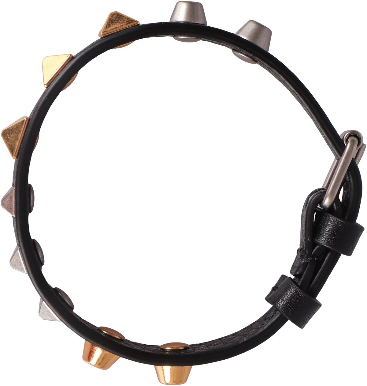 Rockstud bracelet in leather RTW