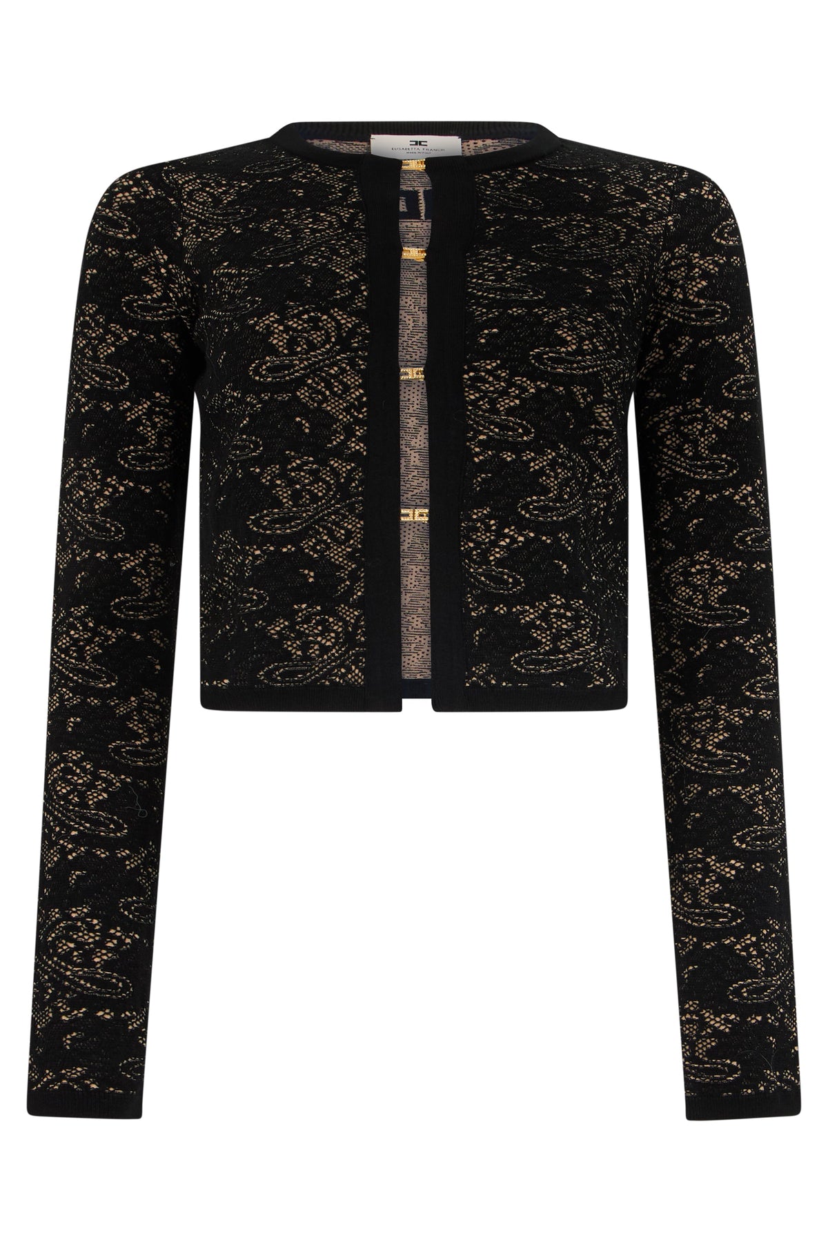 Short cardigan with jewel closure RTW
