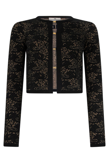 Short cardigan with jewel closure RTW