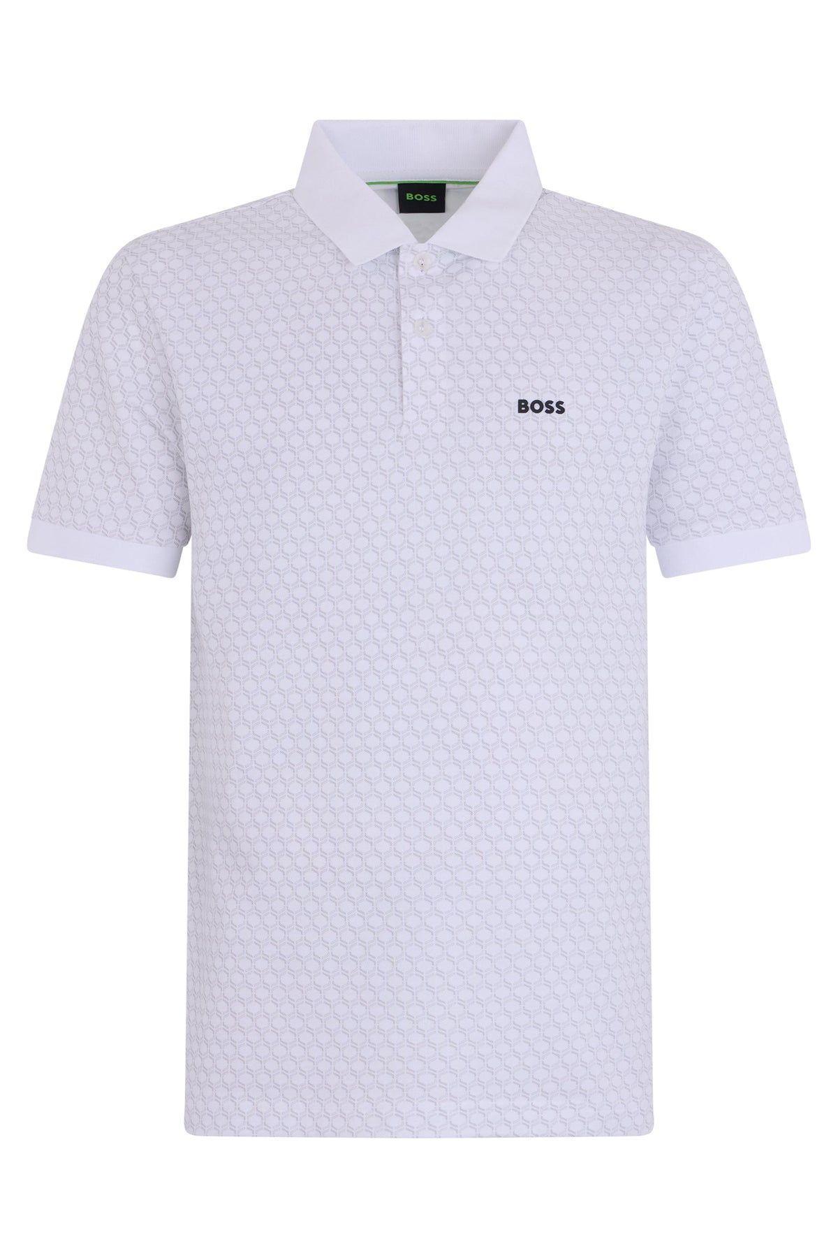 Cotton polo with pattern RTW