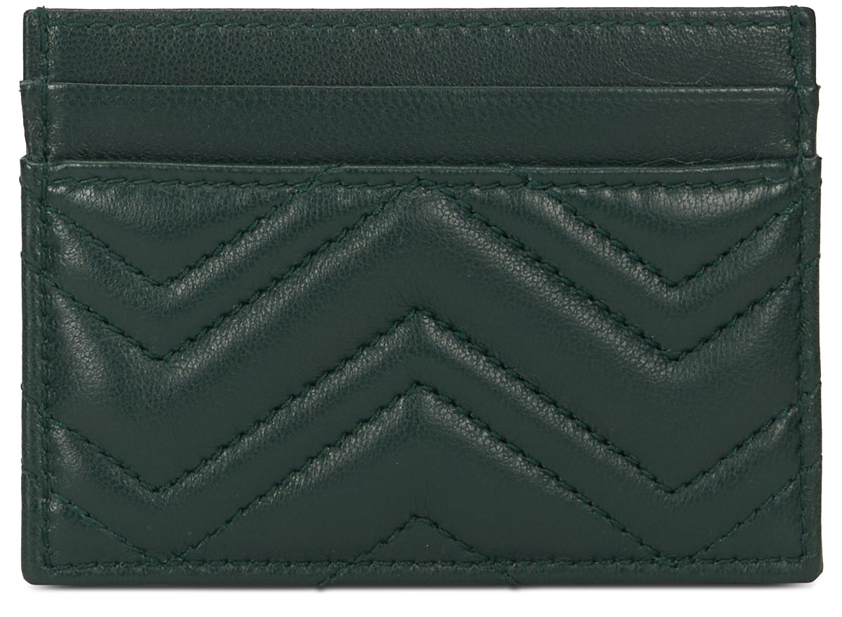 Leather card holder with logo RTW