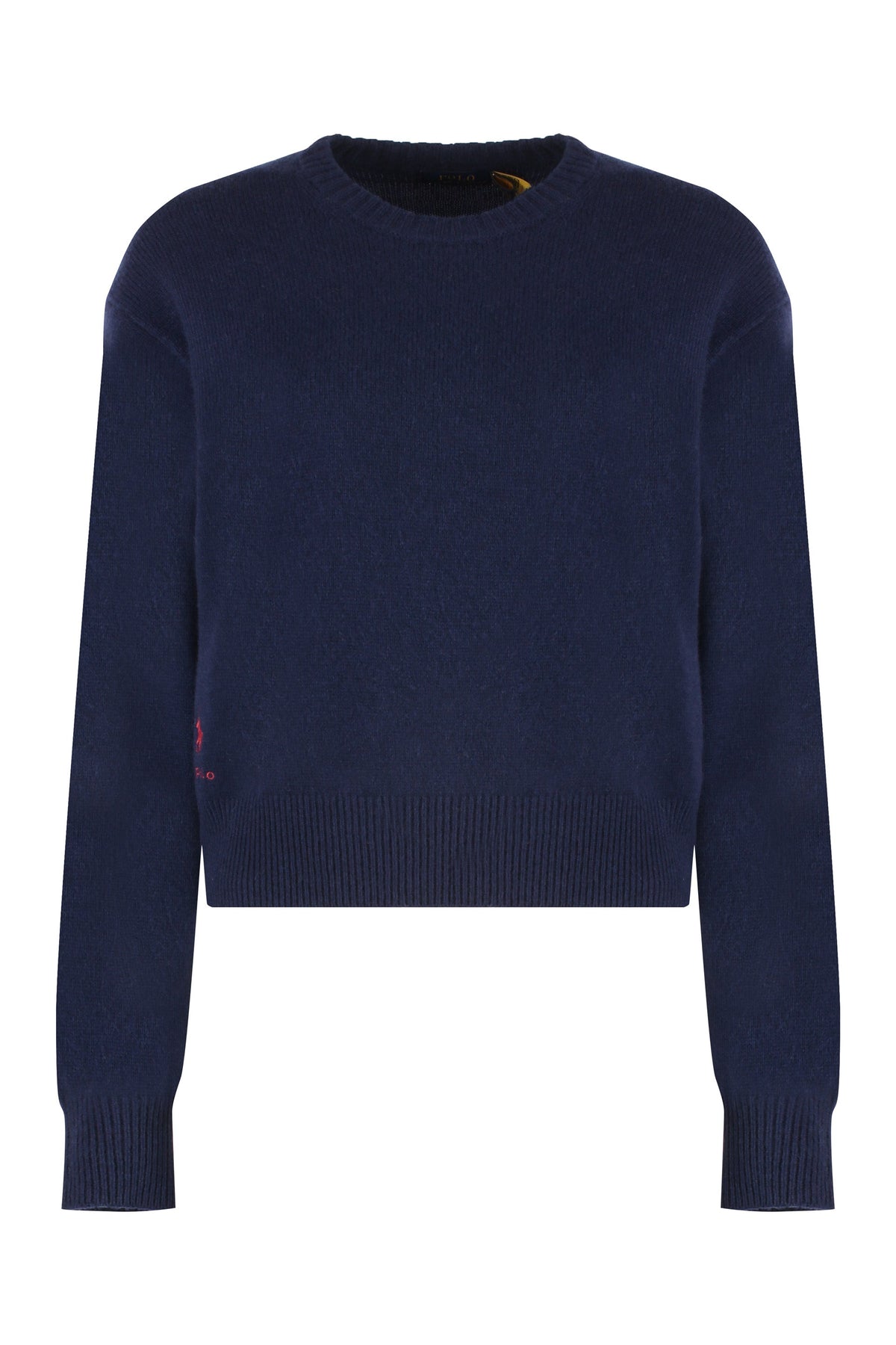 Wool-blend crew-neck sweater RTW