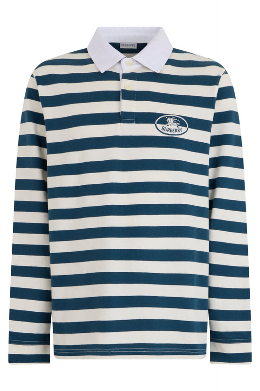 Long Sleeve Striped Polo RTW