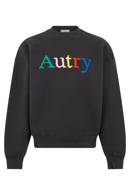Sweatshirt with embroidered logo RTW
