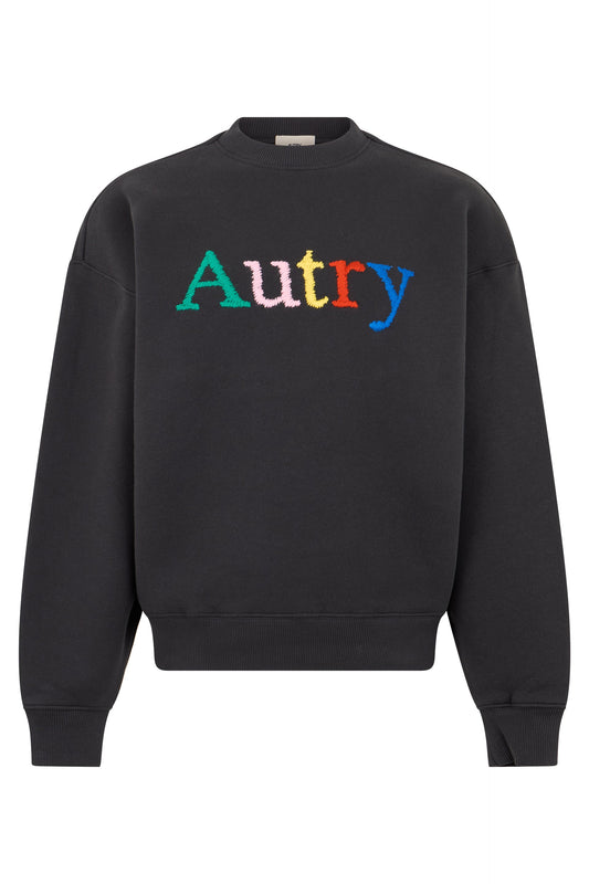 Sweatshirt with embroidered logo RTW
