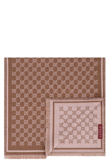 Gucci Wool scarf GG