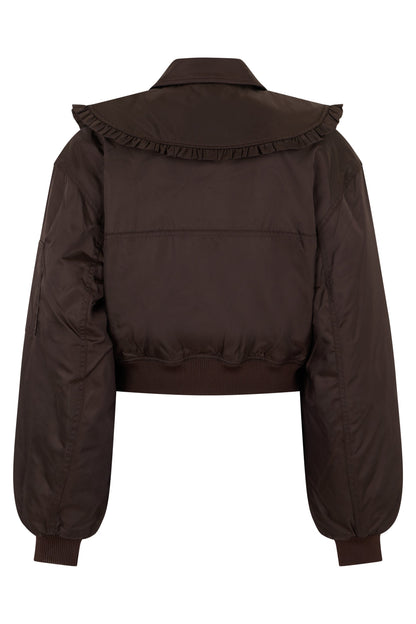 Bomber Jacket in Nylon Duchess RTW