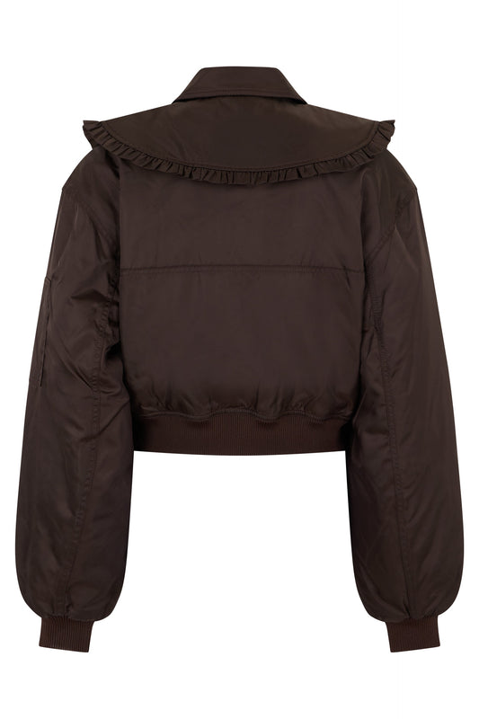 Bomber Jacket in Nylon Duchess RTW