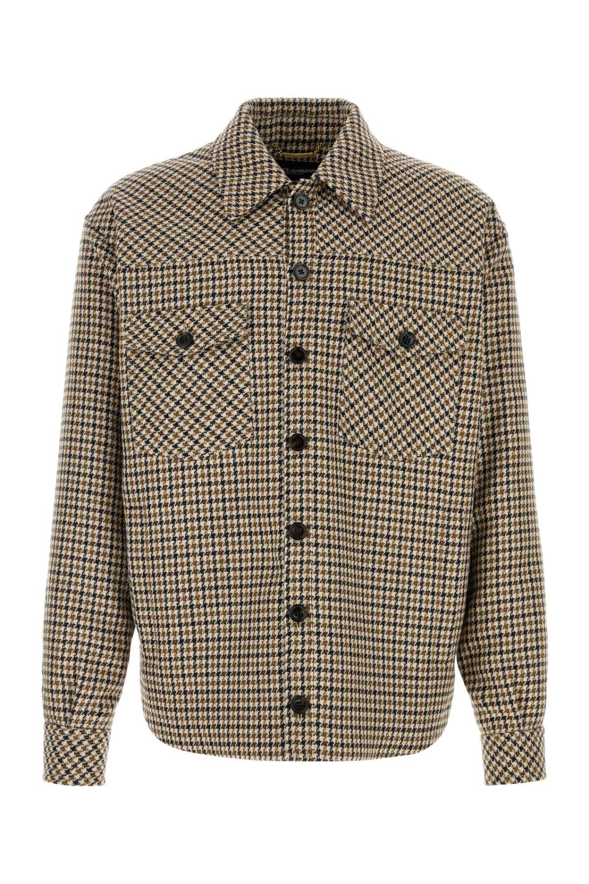 PIED DE POULE IN LANA  GR440 JACKETS