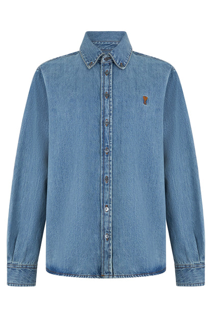 Denim shirt with long sleeves RTW