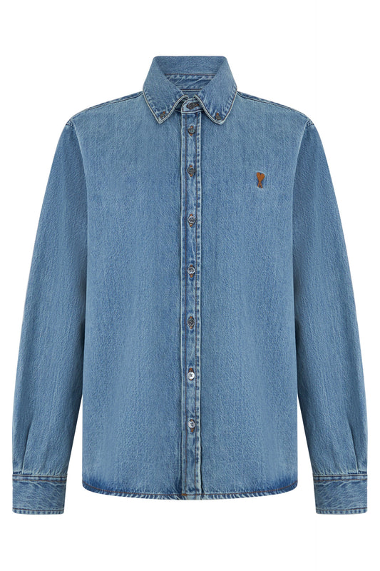 Denim shirt with long sleeves RTW