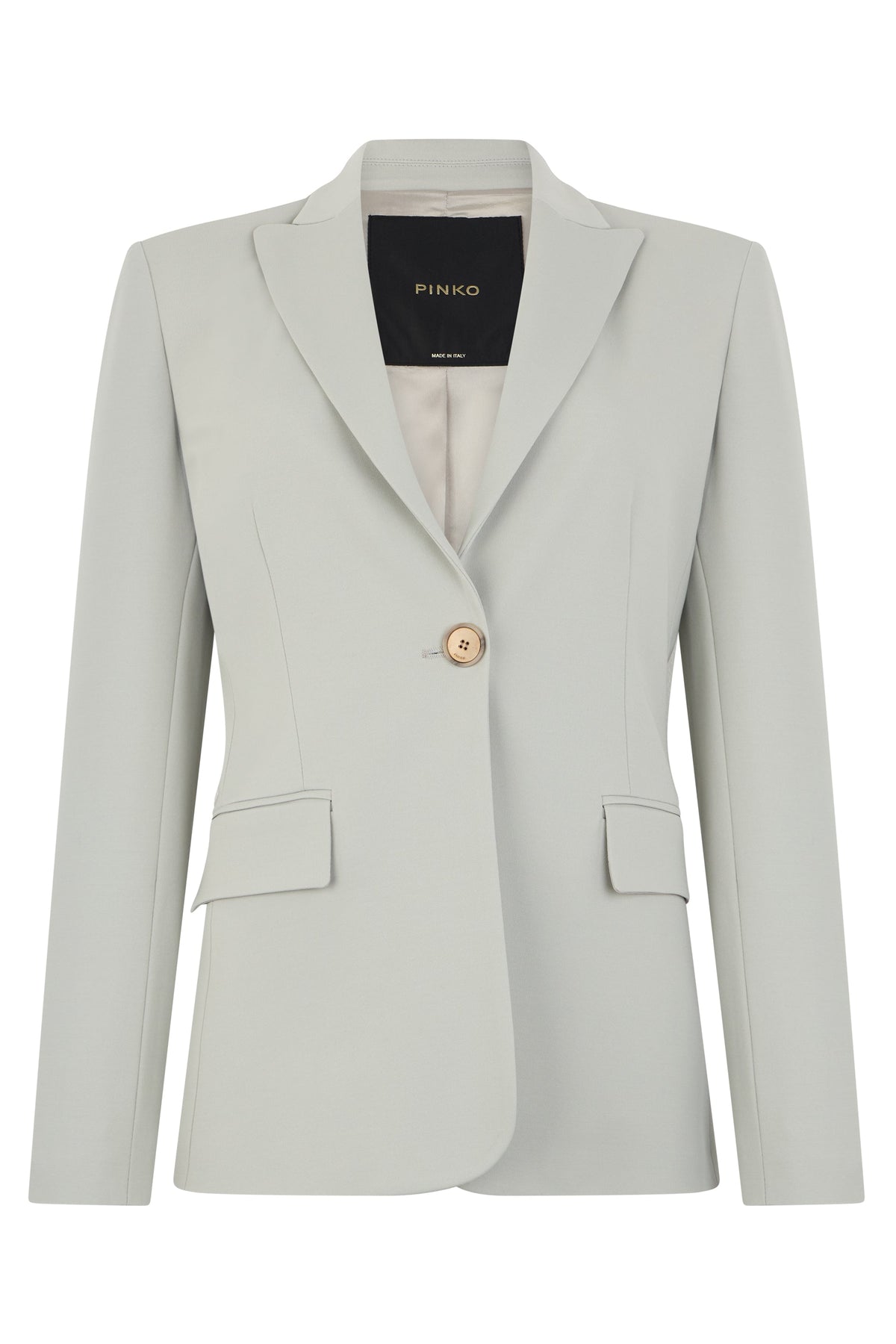 Single-breasted jacket in technical fabric RTW