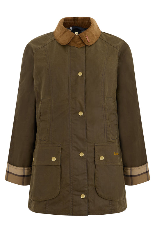Jacket with contrasting collar RTW