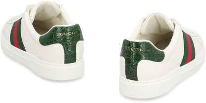 Ace leather low-top sneakers SHOES