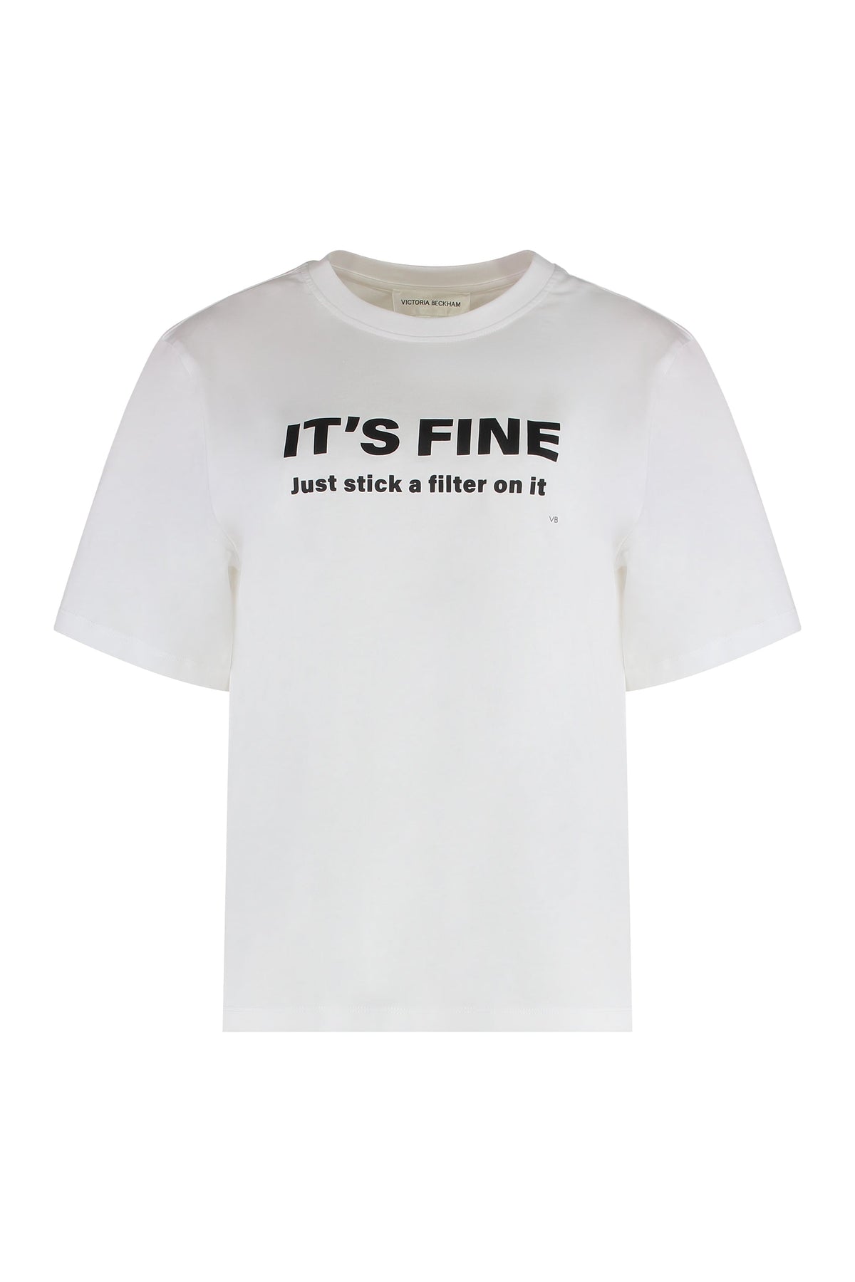 Crew neck t-shirt in cotton RTW