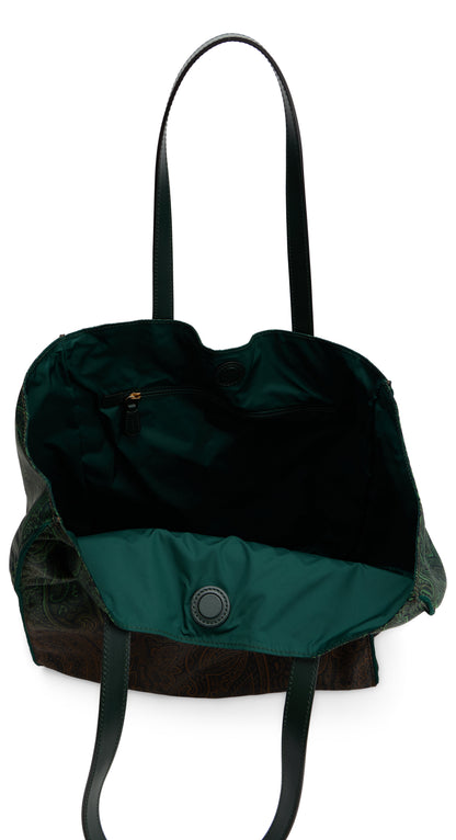 Elegant tote bag with paisley pattern BAGS