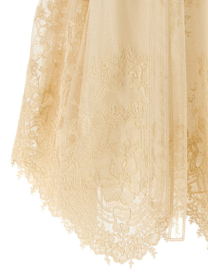 'Hypnotic Tiered Lace' blouse Shirt, blouse