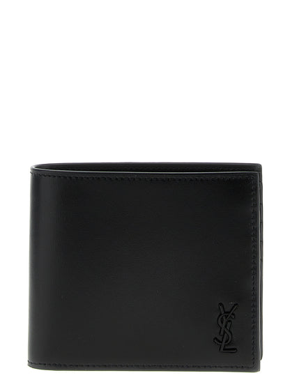 Logo leather wallet Wallets, card holders