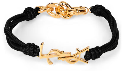 Leather bracelet with logo RTW