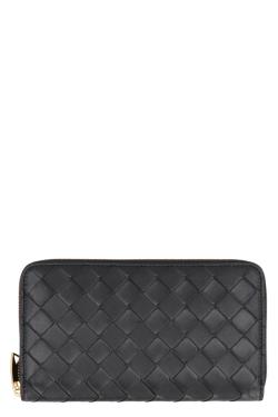 Bottega Veneta Leather zip-around wallet