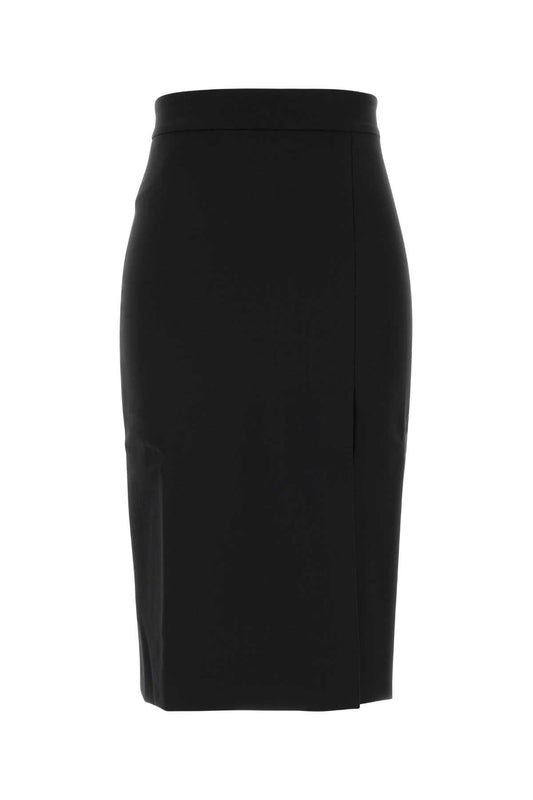 MELANIA - SPLITTED MIDI SKIRT SKIRTS