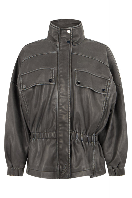 High collar jacket RTW