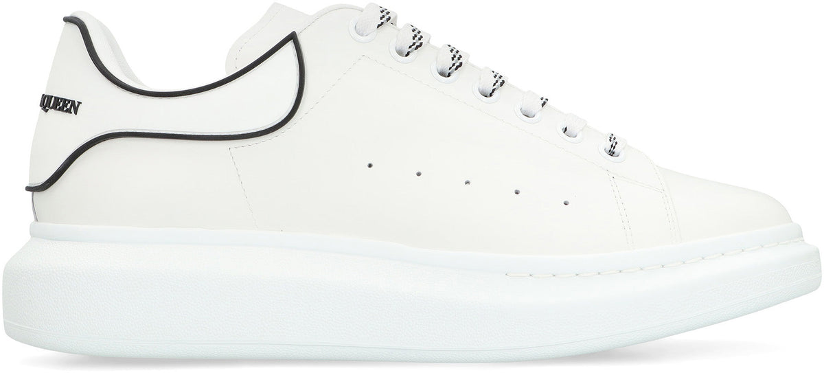 McQueen Leather chunky sneakers