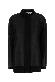 Carven Sh405-asymmetrical collar shirt