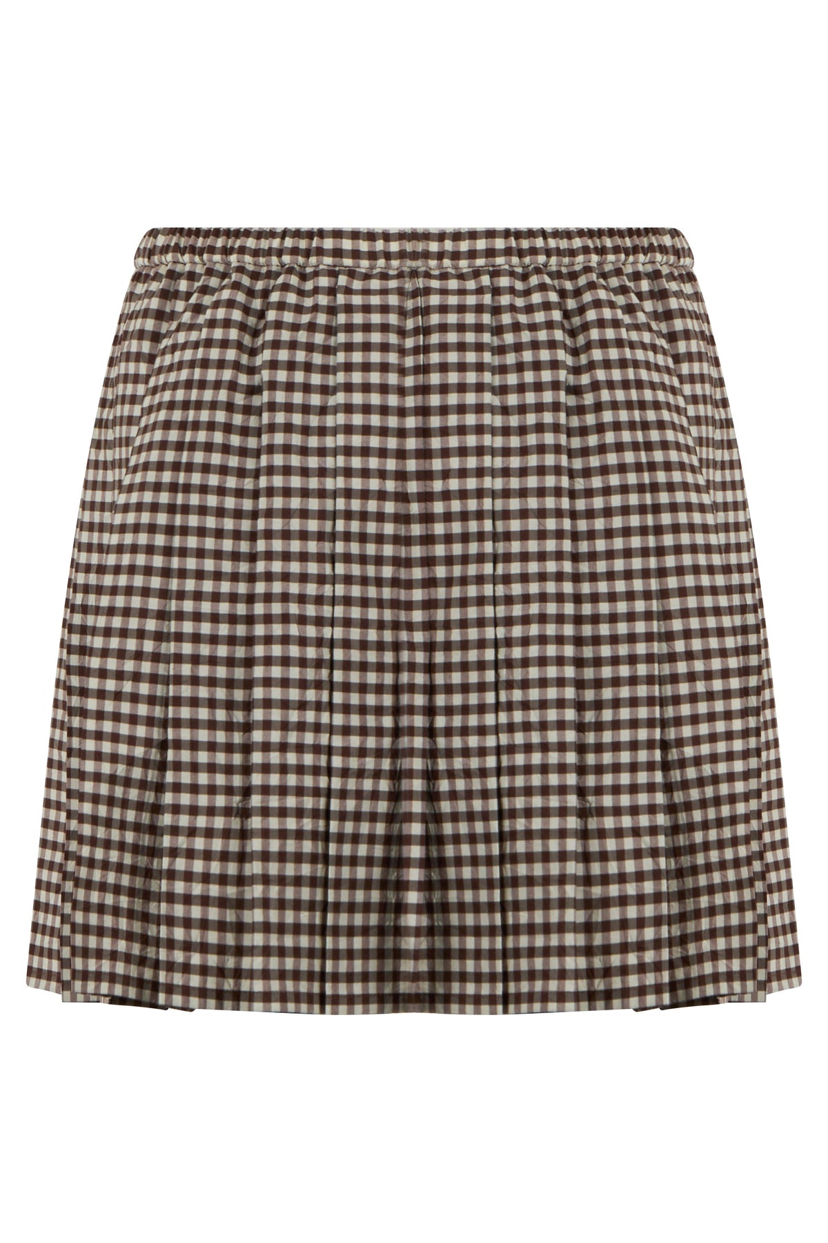Gonna mini in mixed cotton RTW