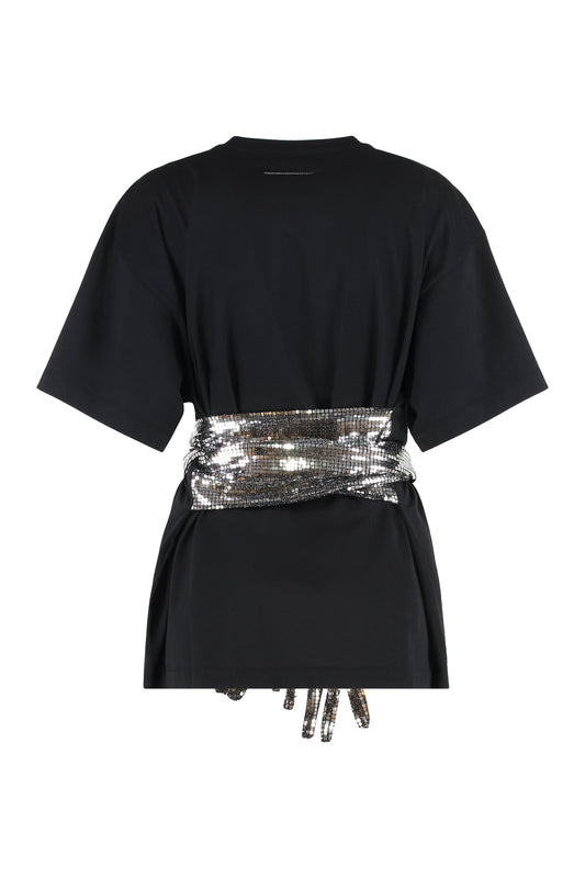 Cotton t-shirt with gloves ACC