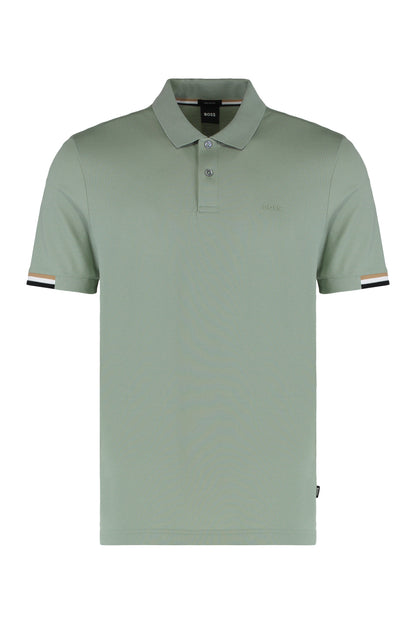 Green Casual Polo in Soft Breathable Fabric RTW