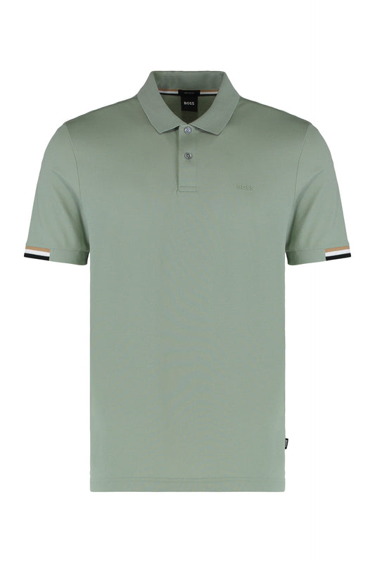 Green Casual Polo in Soft Breathable Fabric RTW
