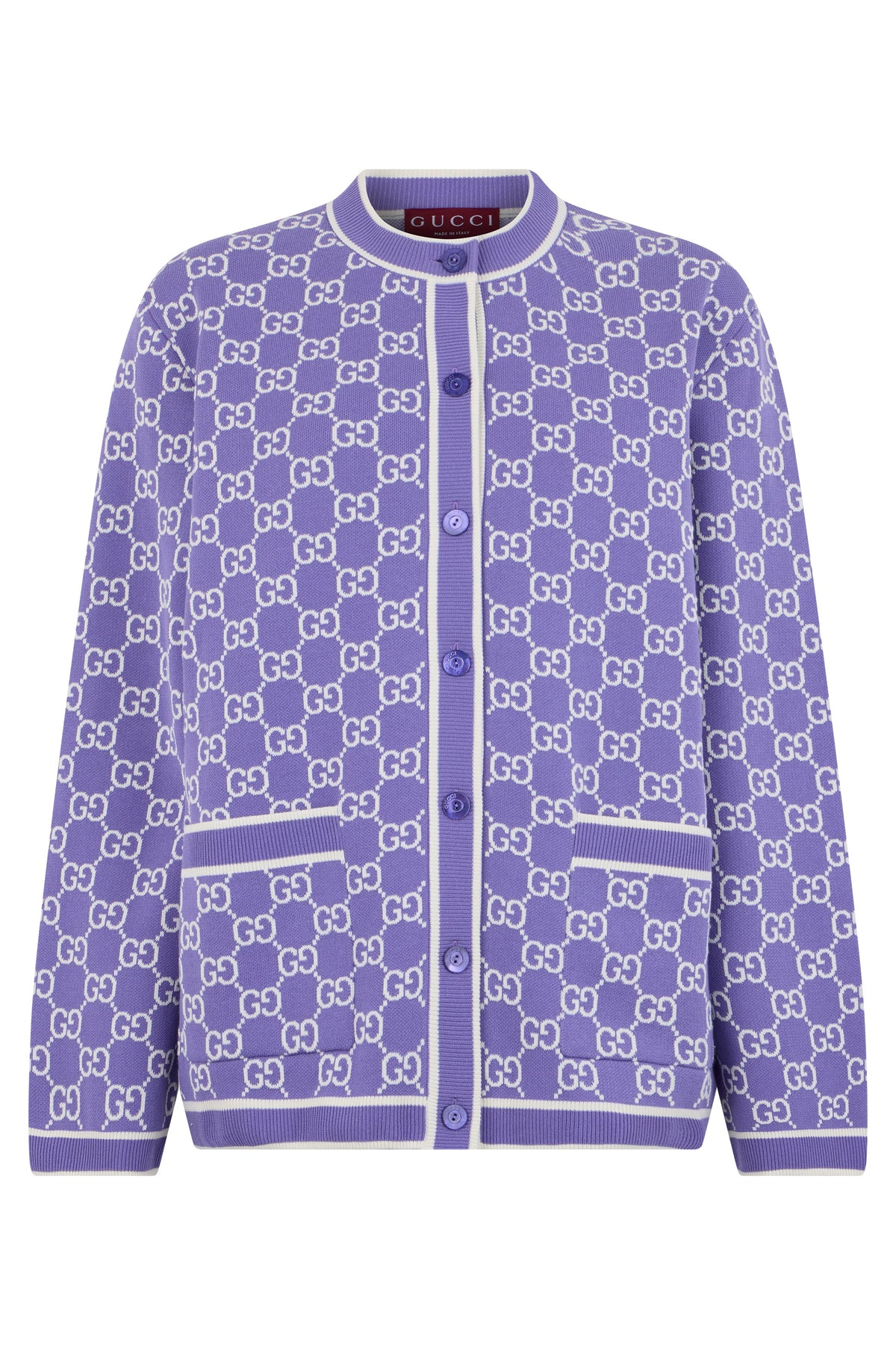 Embroidered cotton cardigan RTW