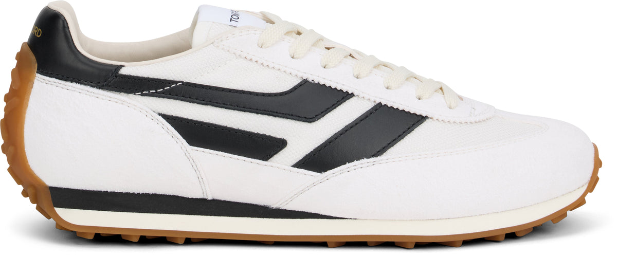 Low-top sneakers in leather SHOES