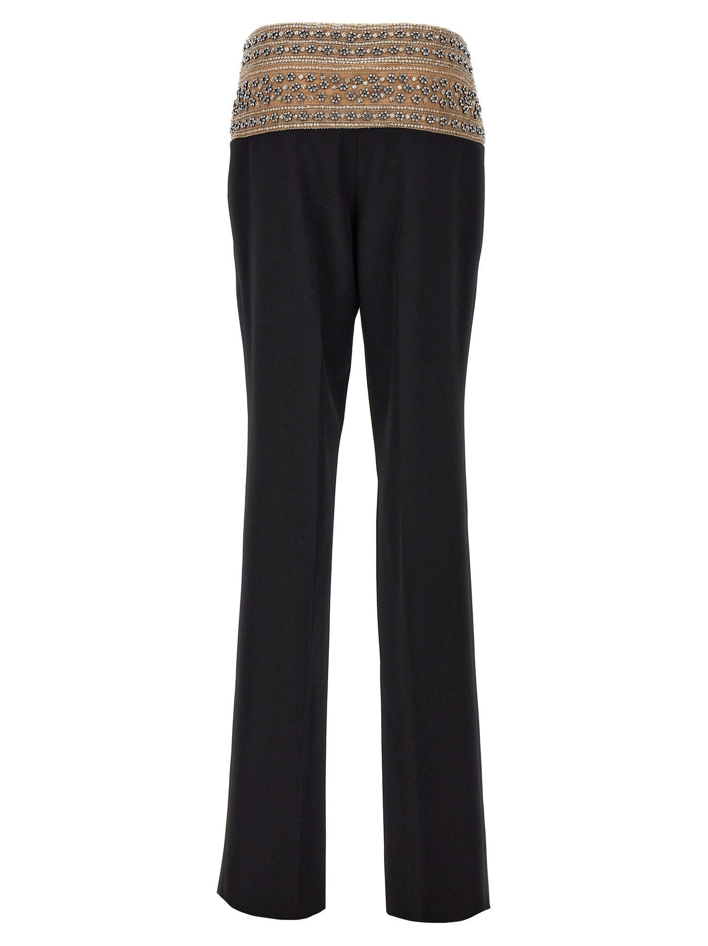 'Smoking' crystal trousers Pants