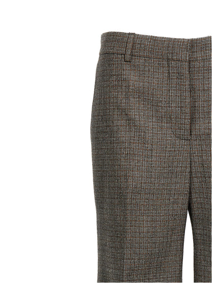 Houndstooth foot pants Pants
